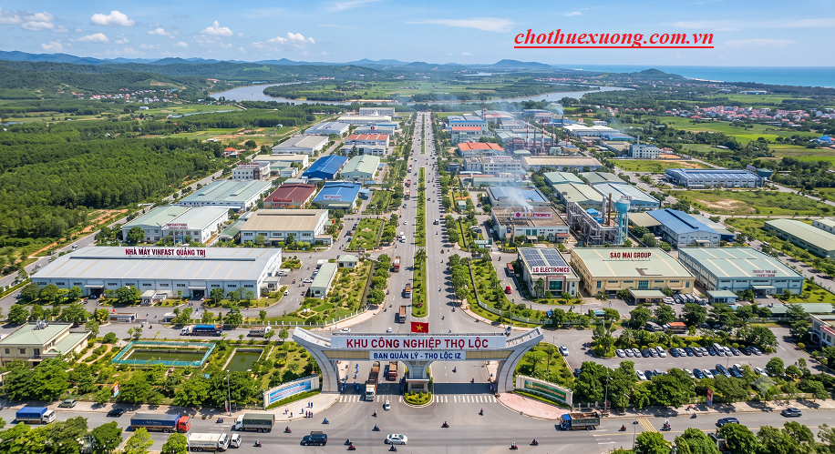 KCN Thọ Lộc Nghệ An: Điểm tới đầu tư mới đầy tiềm năng